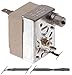 Sicherheitsthermostat für RM-Gastro SPT90GL, SPT90GLS, SPT90-5GLS, SPT90ELS, Cookmax 111003, 111002, 111001 für Backofen, Gasherd