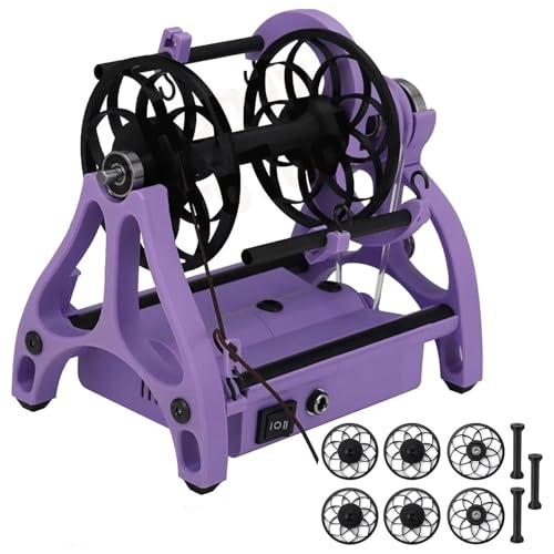 Machine à enrouler le fil électrique violette avec 3 bobines de 4 oz - 2