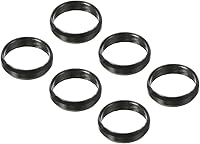 Vista 1 de PATIKIL Anillo de eje de dardo, accesorios de aluminio del anillo O del dardo para los ejes del plástico y de nylon