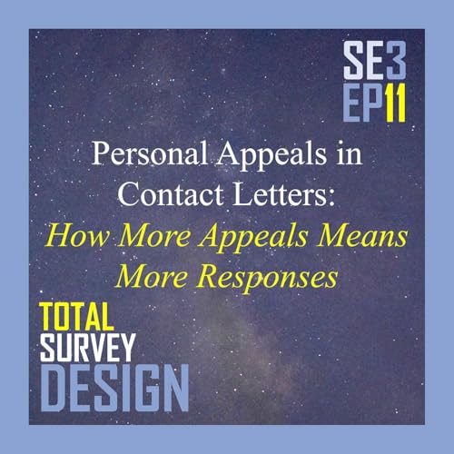 Personal Appeals in Contact Letters: How More Appeals Means More Responses
