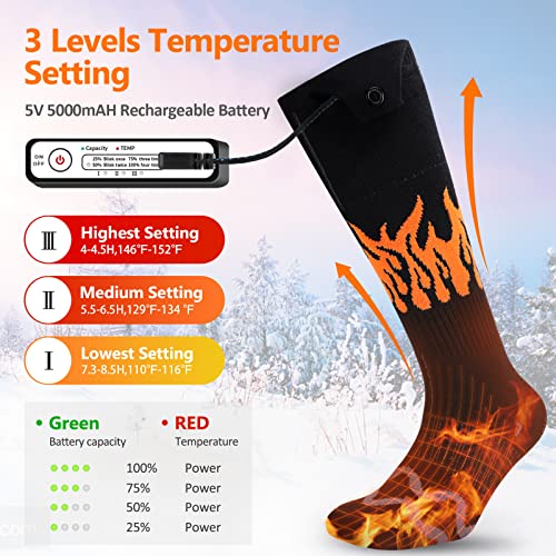 Heated-Socks-for-Men-Women-2022-Upgraded-Rechargeable-Electric-Heated-Socks-Unisex-Powered-Cold-Weather-Heat-Socks-for-Outdoor-Riding-Camping-Hiking-Motorcycle-Skiing-Warm-Winter-Socks