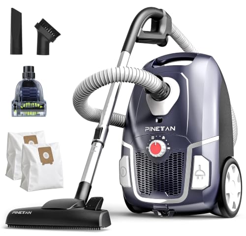 Roomie Tec Bagged Canister Vacuum Cleaner