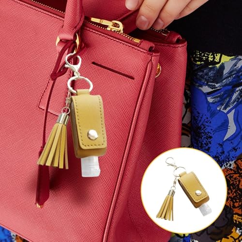 5-Teilige Händedesinfektionsflaschen, Praktisches Pressdesign, Leicht Zu Tragen, Mäßiges Fassungsvermögen, Leicht Nachzufüllen, Tragbares Erscheinungsbild, Geeignet Für Zuhause, Büro Und Reisen