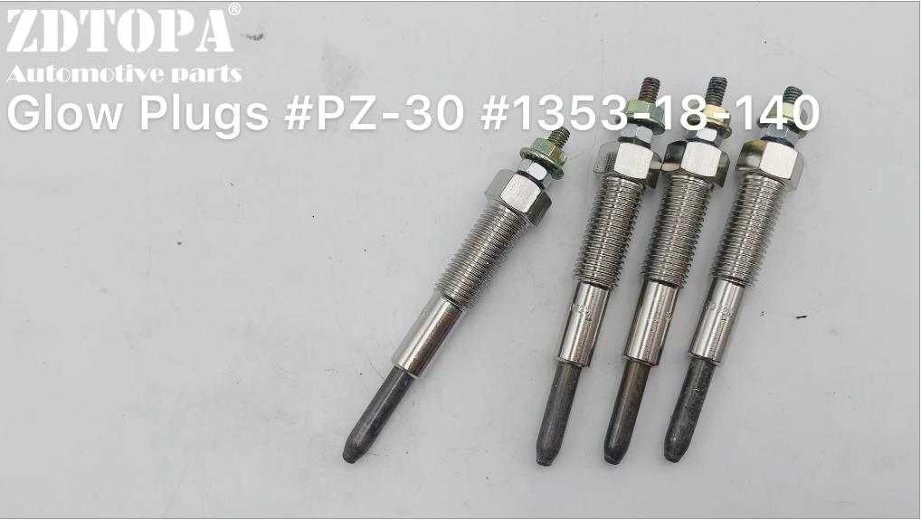 Amazon.com: ZDTOPA 4 bujías incandescentes 1353-18-140A 1353-18