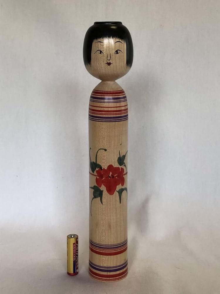 伝統こけし　津軽　奥瀬鉄則 こけし四本セット 津軽系 奥瀬鉄則 - メルカリ