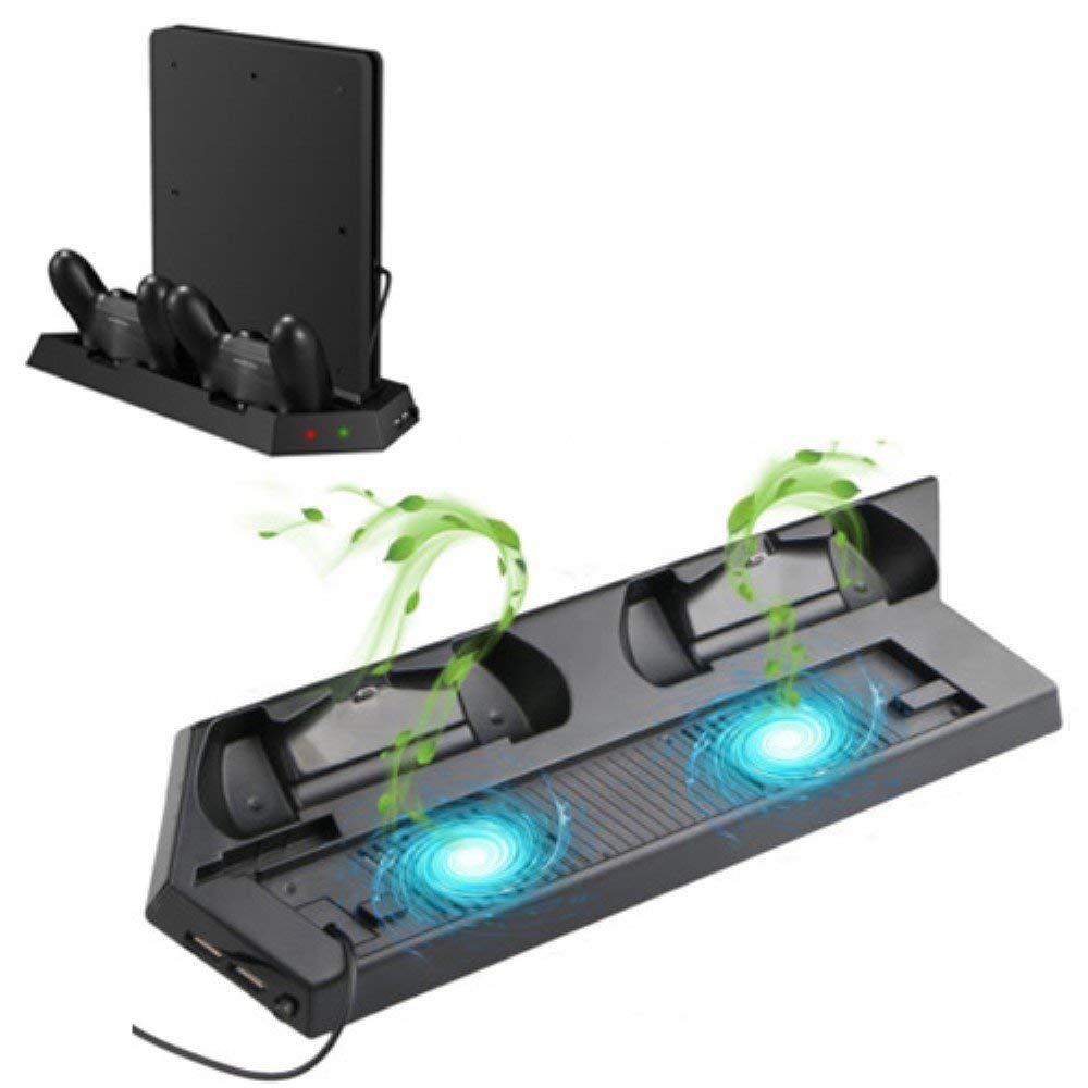OEM Support Pro Playstation Slim (PS4 Slim) 2 USB/Station de Charge Manettes/Ventilateur Marque