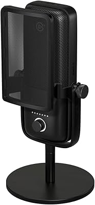 Elgato Wave Pop Filter, Anti-Plosive Noise Shield Eliminates Pops and Hisses & Wave:3 - Premium USB Condenser Microphone for Streaming, Podcasting, Recording, Gaming