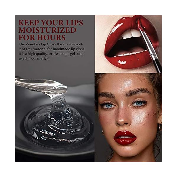 Lip-Gloss-BaseClear-Versagel-Base-for-DIY-Lip-Gloss-Moisturizing-Non-Sticky-Vegan-Organic-100ml2-pack-lip-gloss-supplies Lip Gloss Base,Clear Versagel Base for DIY Lip Gloss, Moisturizing, Non-Sticky, Vegan, Organic(100ml*2 pack), lip gloss supplies