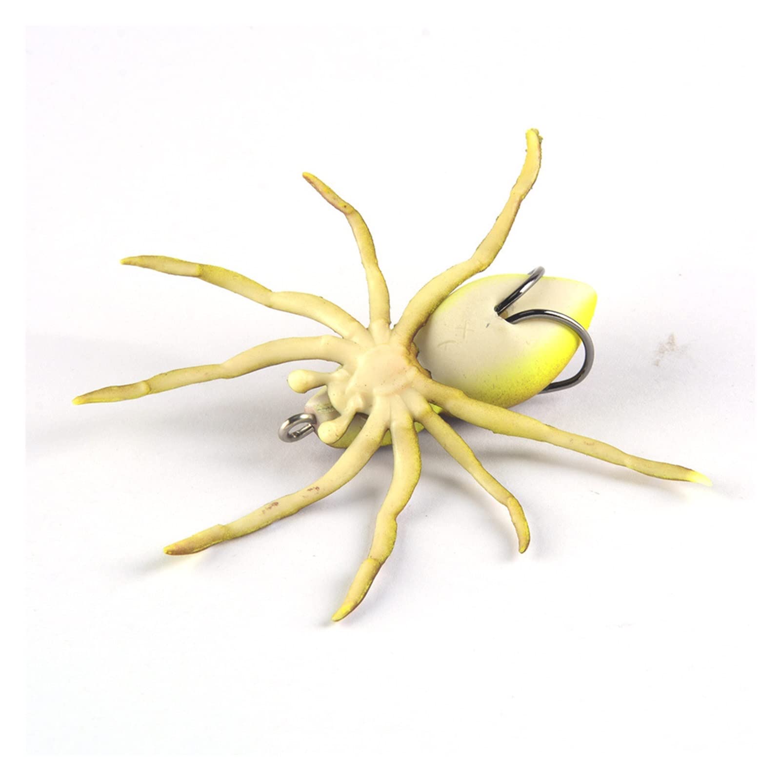 10 Stück 8cm 7g Simulierter Spinnen-Weichfischköder Realistische schwimmende unkrautfreie Köder Topwater Spider Crankbait Tackle Forelle Barsch Bass Karpfen Swimbaits,