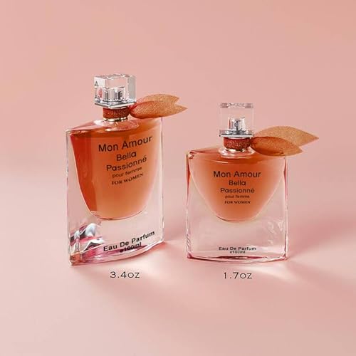 Tokuyo Mon Amour Bella Passione For Women Perfume Eau De Parfum Natural Spray Elegant Scent Fragrance For All Skin Types 3.3 Fluid Ounce #TOP2