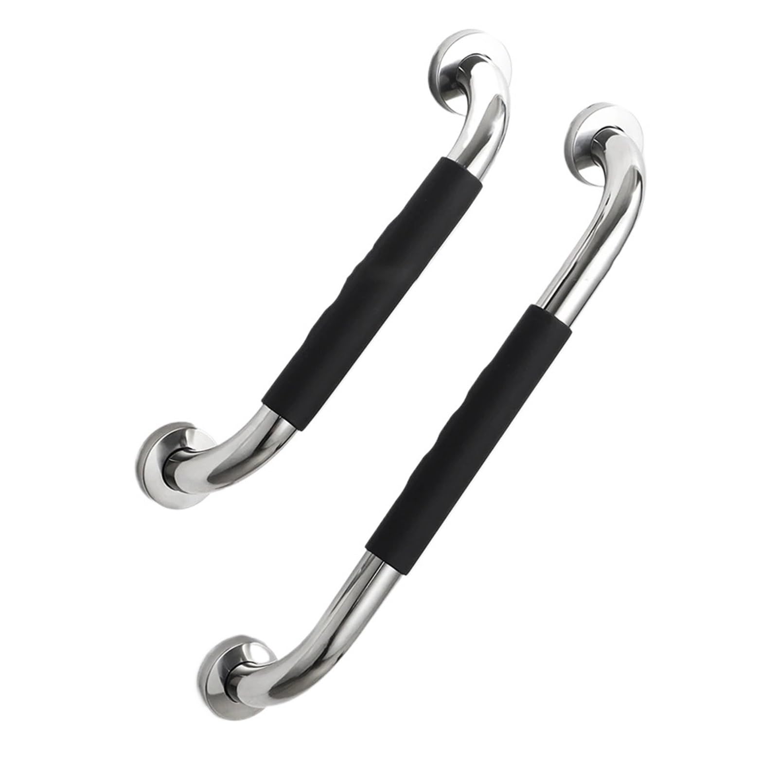agarraderas baño Barra de Apoyo para baño Familiar de 2 Piezas, Barra de Apoyo de Seguridad, Barra de Apoyo para Personas con discapacidad, Acero Inoxidable Tirador de baño(50cm 2pcs)
