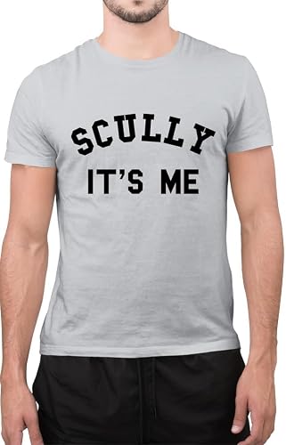 Graphic Impact Unisex Grey Scully Its Me T-Shirt Xfiles Mulder Dana Scully Alients T-Shirt (, Xlarge)