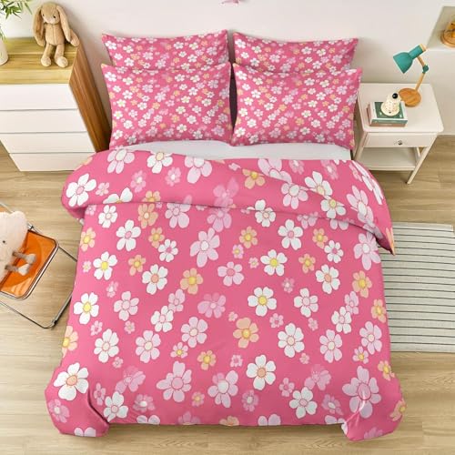 Housse de couette 240 x 220 en microfibres douces avec fermeture éclair - 4