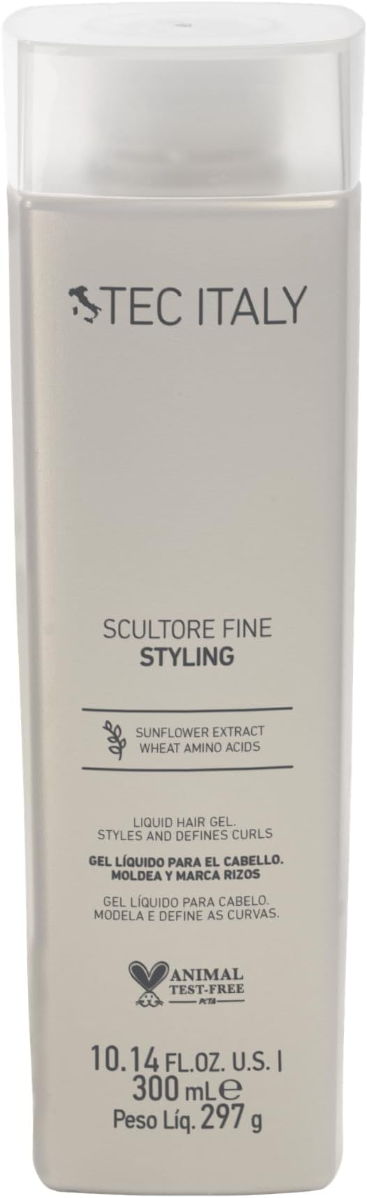 Tec Italy Liquid Gel for Sculpting & Defining Curls - Scultore Fine 300ml