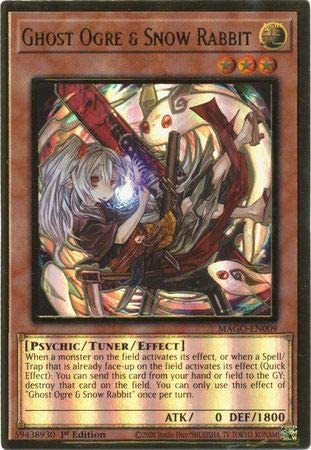 yugioh ghost ogre deck Amazon.com: Ghost Ogre & Snow Rabbit (Alternate Art) - MAGO-EN009 - Premium  Gold Rare
