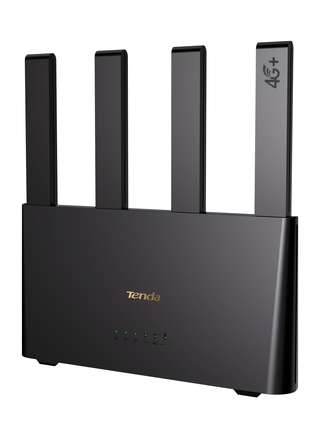 Tenda 4G08 4G08 Router 4G+ SIM, AC1200 CAT6 dwuzakresowy router do 300 Mb/s, router Nano SIM z 4 antenami zewnętrznymi, port Gigabit LAN/WAN, OpenVPN, MU-MIMO, Mesh Wi-Fi+, Plug & Play