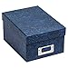 Produktbild The Photo Album Company ALBOX700BLUE Foto-Aufbewahrungsbox für 700 Fotos, für 10 x 15 cm, Blau