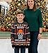Tstars Merry Swishmas Kids Ugly Christmas Sweater Funny Basketball Holiday Shirt for Boys and Girls Kids Sweater Large Multicolor