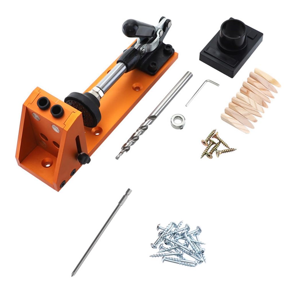Localisateur de trous de perçage propre avec base aspirateur pour guide biseauté