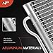 A-Premium Air Conditioning A/C Condenser Compatible with Land Rover Range Rover 2007-2012, Range Rover Sport 2006-2009, LR3 2005-2009, Replace# JRB500030