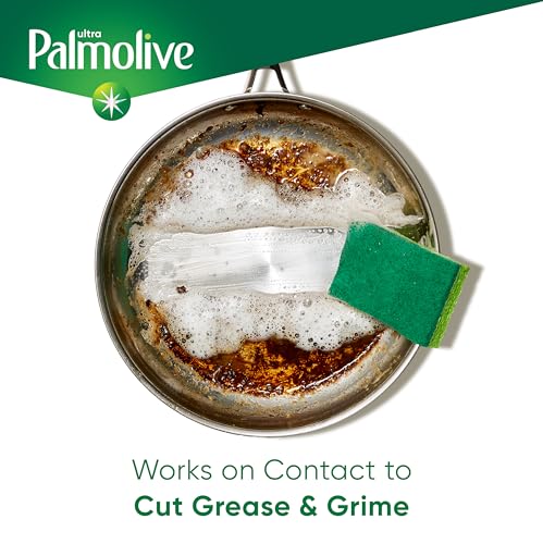 Image of Palmolive Ultra Strength Liquid Dish Soap, Cuts Grease and Grime, No Soaking Needed, Powerful on Plastics, Dishwashing Liquid, 32.5 fl oz Bottle