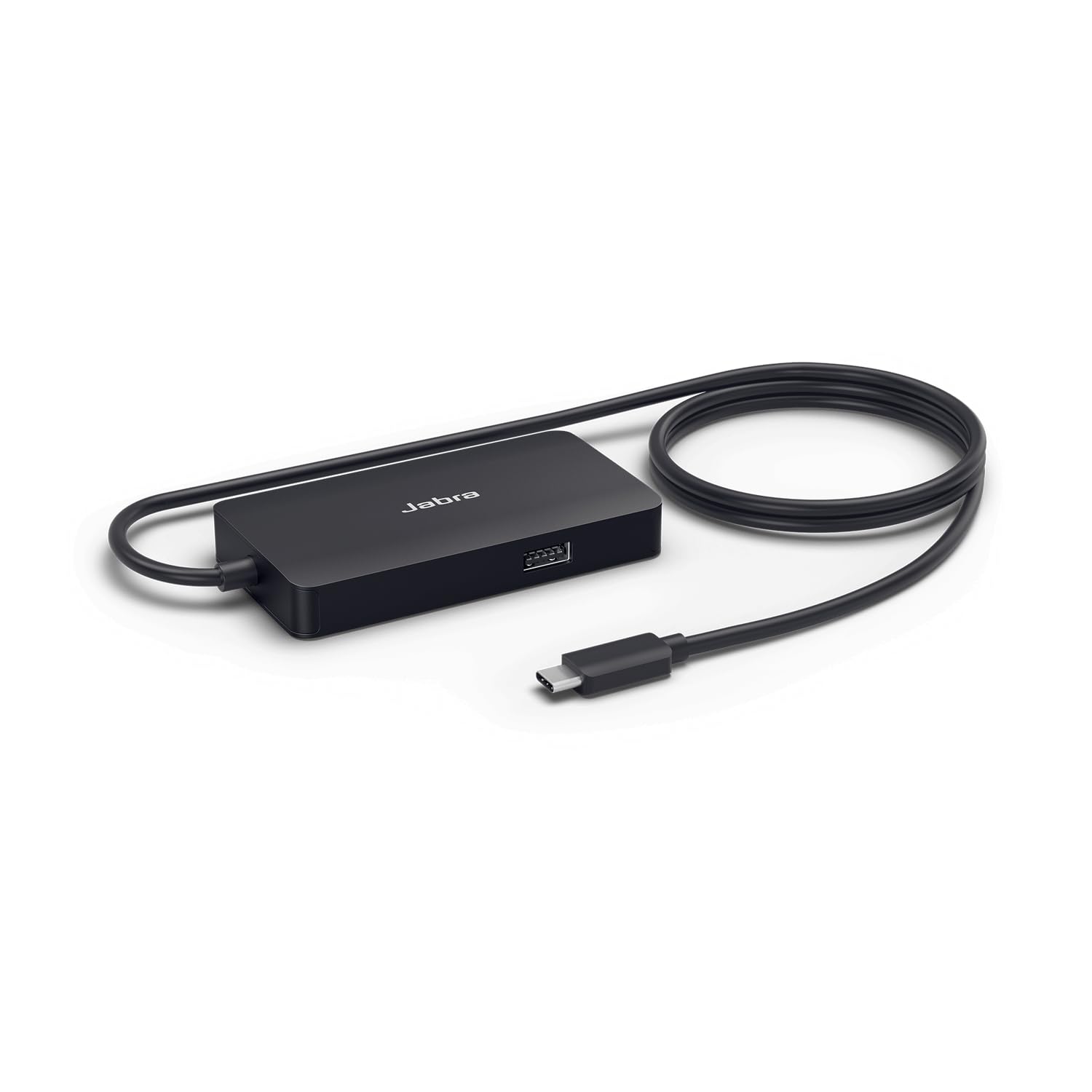 Jabra PanaCast USB-C Hub (14207-60) con alimentatore da 45 W, docking station per sistemi di videoconferenza PanaCast, 1 USB-C (ricarica PD), 2 USB-A, Ethernet, HDMI, VGA (rinnovato)