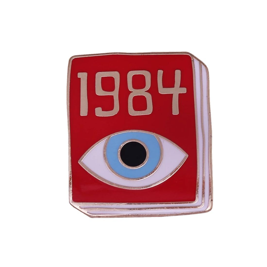 Clj Charles Le Jeune Pin 1984 Big Brother George Orwell Characters Quality Finish Pin Badge SOVIET