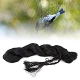 Bird Net, Heavy Duty Anti Bird Protection Mesh Net for Farms Vineyard Agricultural Planting, Black (