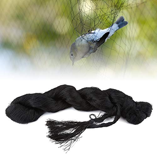 Bird Net, Heavy Duty Anti Bird Protection Mesh Net For Farms Vineyard Agricultural Planting, Black (Nylon, 25' X 50') #TOP29