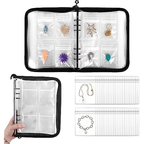 LEMESO Livre de Rangement pour Bijoux Cover