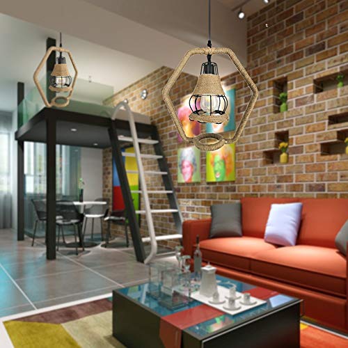 Lámpara de techo colgante estilo americano para iluminación interior 3