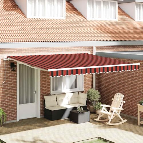 Auvent rétractable pour terrasse et jardin, grand store extérieur