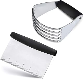 Mélangeur à pâtisserie et emporte-pièce en acier inoxydable pour banc de cuisson