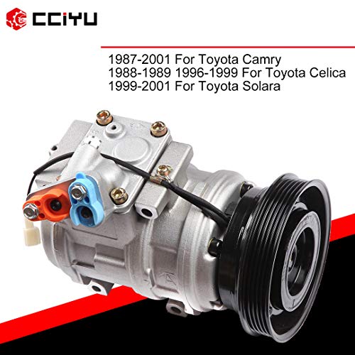 Image of cciyu Air Conditioning Compressor for Toyota Camry 2.0L 2.2L 1987-1991