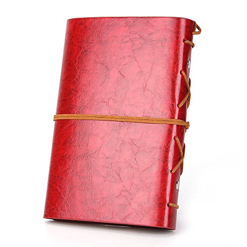 NectaRoy Vintage Retro PU Leather Cover Notebook Journal Diary, Nautical Spiral Blank String Daily Notepad Travel to Write in - Image 3