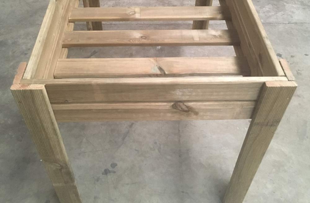 Mesa de Cultivo Extra Grande (huerto Urbano) tamaño XXL 200x80x80 cm