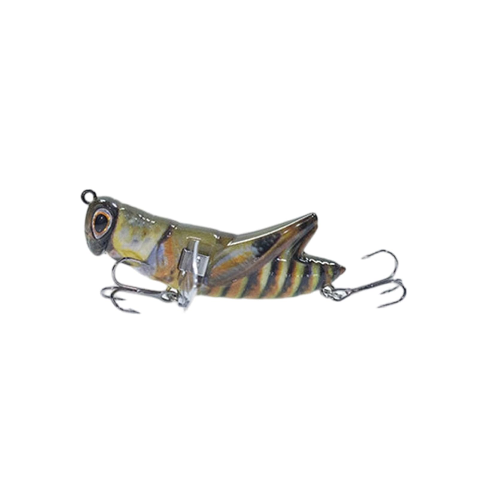QIAOLIDA Professional 3D Eye Fishing Lures With Realistic Swimming Action Sea Fishing Tackles Artificial Crickets Baits