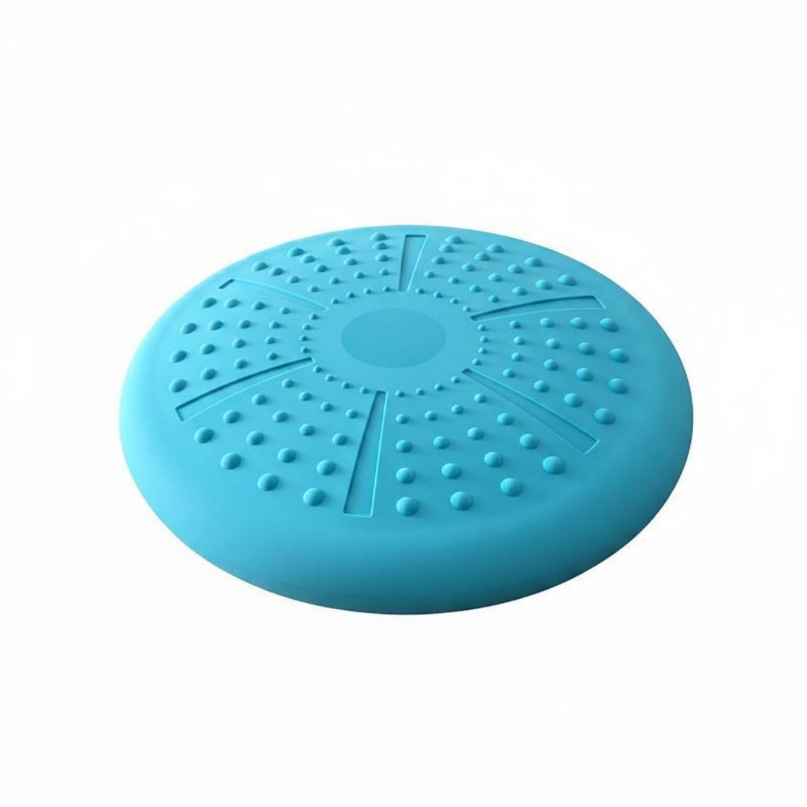 de Equilibrio Cojín de Estabilidad Disco Proprioceptivo Almohadilla de Balance con Relieve Antideslizante y Dureza, Azul, Azul Claro, 34CM