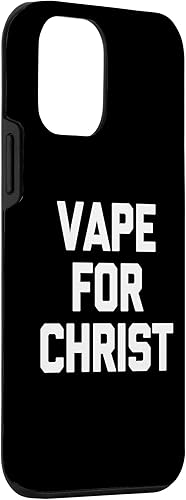 Miniatura 3 de iPhone 12 mini Vape For Christ - Funda divertida para vapear con frases Vape Pen Humor Smoking Vaping