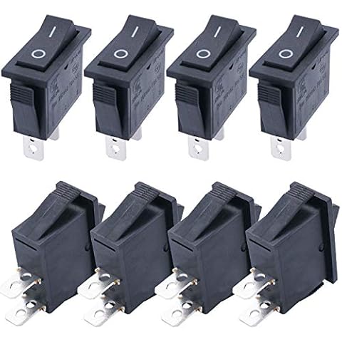 Taiss Rocker Toggle Switch On/Off KCD3 Cover