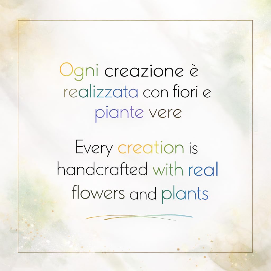 Generico BeFloral Collana Donna Molecola Di Serotonina In Acciaio Oro Con Fiore Vero Nontiscordardimè Azzurro, Gioiello Artigianale Elegante, Idea Regalo Per Lei