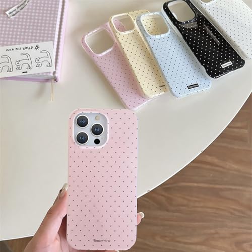 Coque de protection iPhone 17 Pro souple rose esthétique de 6,3 pouces