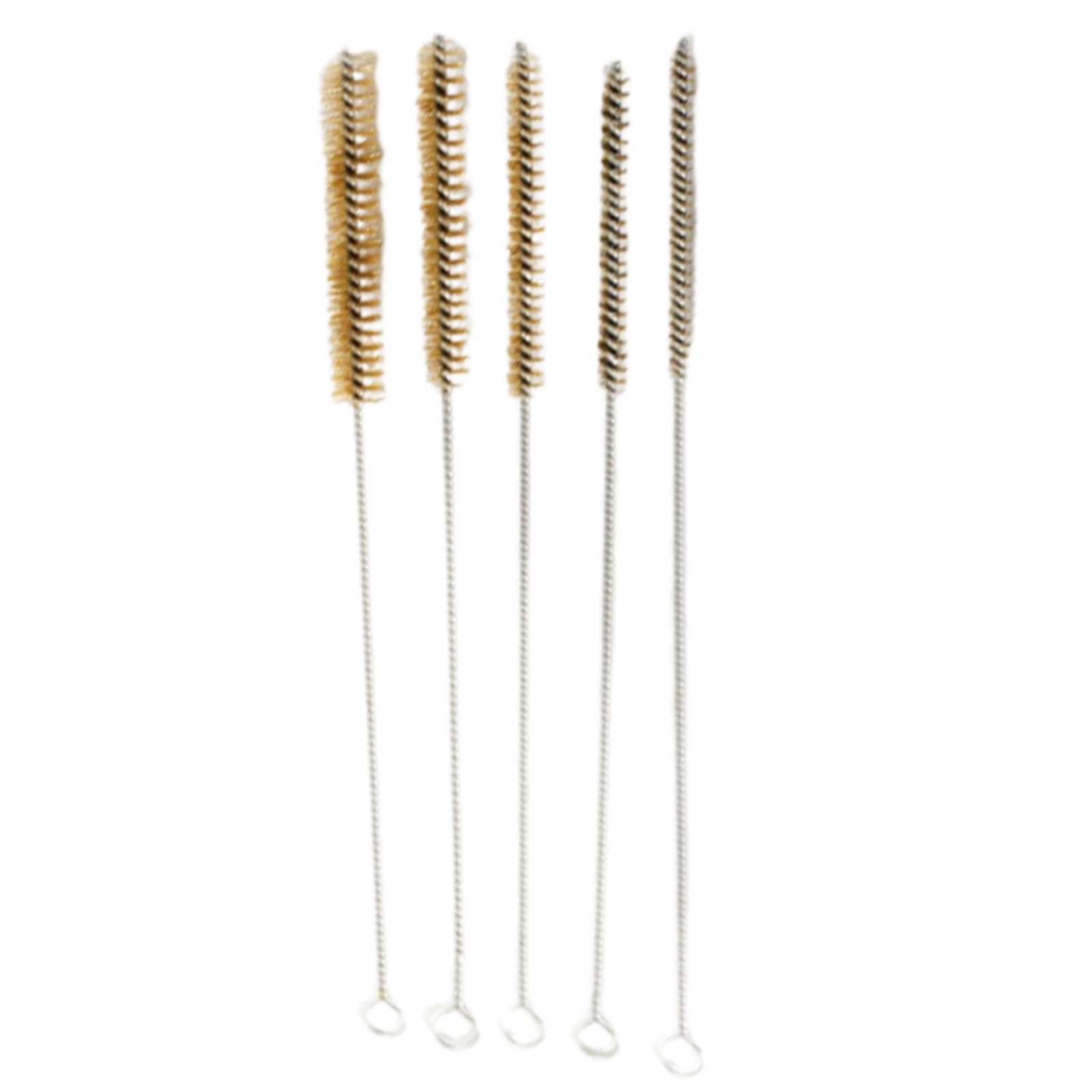 6 Pezzi Di Spazzola Per La Pulizia Dei Tubi In Ottone, Set Di Spazzole Metalliche Strumento Di Pulizia E Lucidatura Set Di Spazzole Metalliche In Ottone Per Tubi - Foto 9