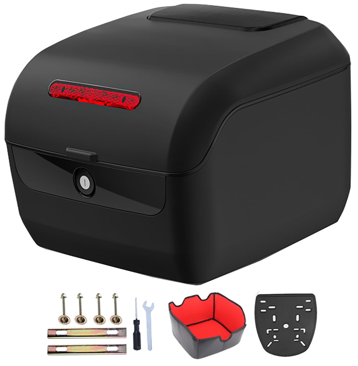 Boîte arrière universelle pour scooter pour transporter votre casque