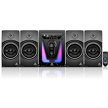 IKALL IK404 Plus Home Theater Bluetooth System (4.1, Black)