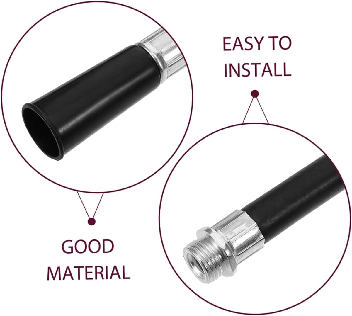 DOITOOL 5pcs Spray Hose Nozzle for Emergency High Pressure Water Pipe Attachment Accessories