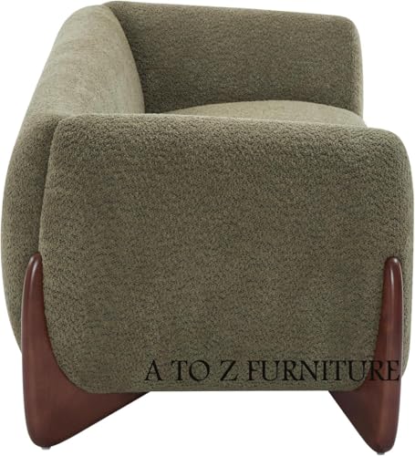 Image of A to Z Furniture Classic 3+2=5 Seater Sofa Set Luxury Chesterfield Leatherette Sofa in for Home Living Room & Office (Grey 3+2)