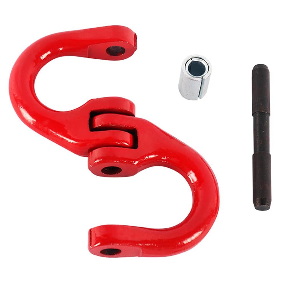 Lot de 2 maillons de connexion Hammerlock en alliage d'acier allié G80 à double anneau, capacité limite de charge de travail 3,15t/3 150 kg