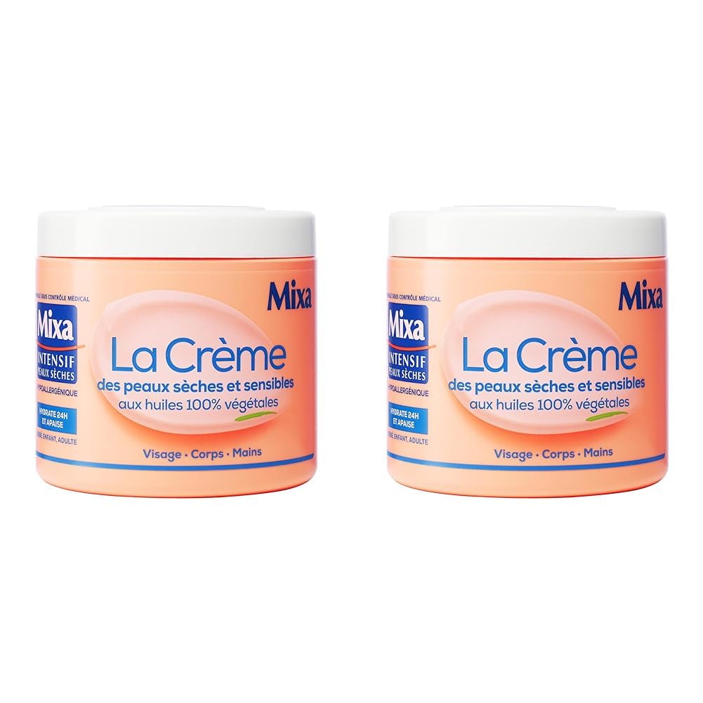 Crème Intensive Pour Peaux Très Sèches & Ternes - 400ml Au Beurre De Karité