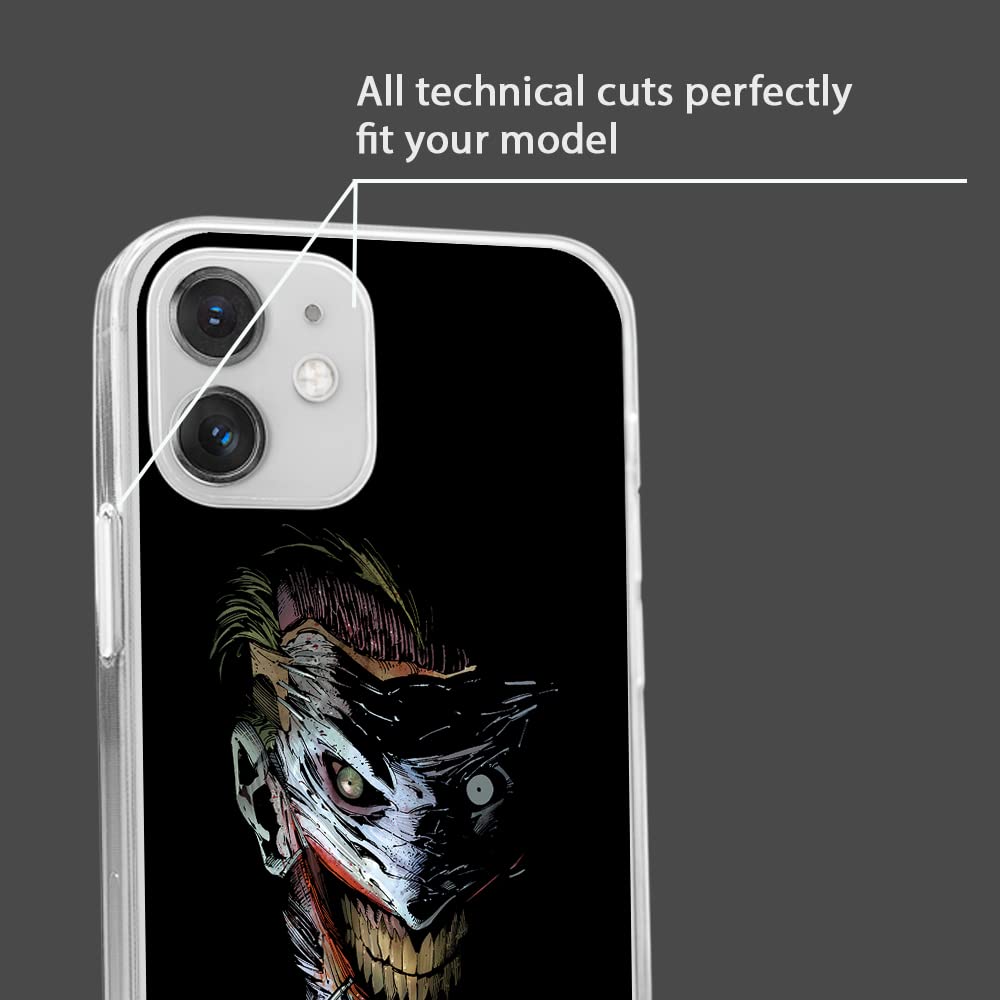 Custodia ERT GROUP Per IPhone 12/12 Pro – Licenza Ufficiale DC – Cover Joker 023 In TPU Flessibile - 2